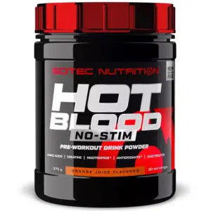 Scitec Nutrition Hot Blood No-Stim 375g narancs dzsúz