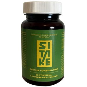 SITAKE - Shiitake gomba kivonat B6, C-vitaminnal és Folsavval 30db (régi AHCC)