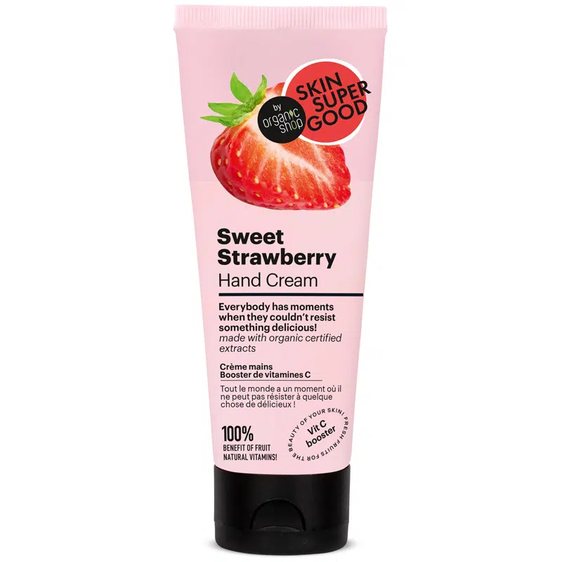 Skin Super Good „Sweet Strawberry” kézkrém 75ml Skin Super Good „Sweet Strawberry” kézkrém 75ml