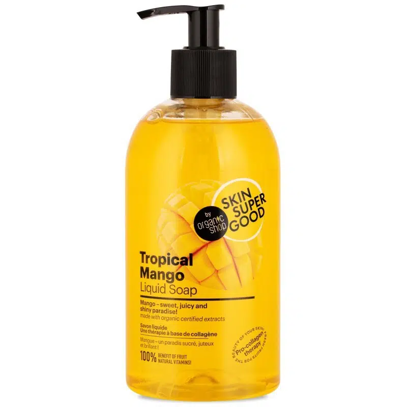 Skin Super Good „Tropical Mango” folyékony szappan 500ml Skin Super Good „Tropical Mango” folyékony szappan 500ml