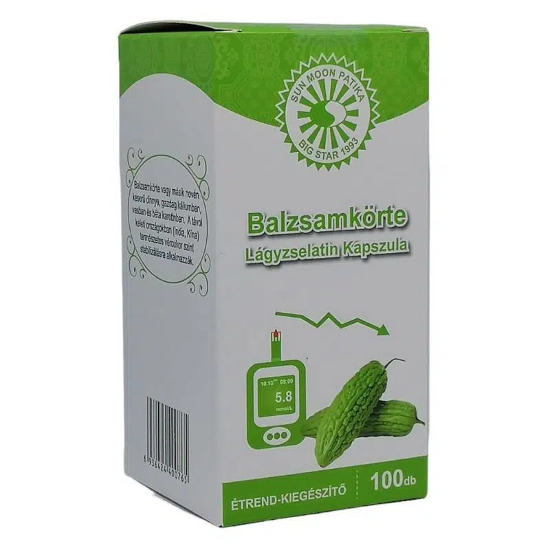 Sun moon balzsamkörte lágyzselatin kapszula 100db Sun moon balzsamkörte lágyzselatin kapszula 100db