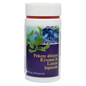 Sun moon Feketeáfony kivonat luteinnel kapszula 60db