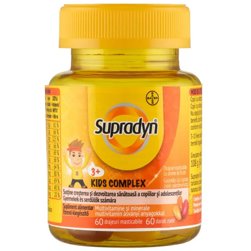 Supradyn Kids Komplex zselé 60db Supradyn Kids Komplex zselé 60db