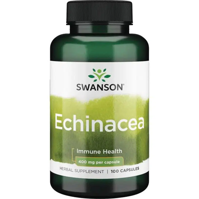 Swanson Bíbor Kasvirág - Echinacea kapszula 100db Swanson Bíbor Kasvirág - Echinacea kapszula 100db