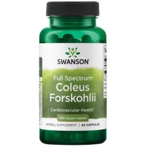 Swanson Coleus Forskohlii - Forskolin kapszula 60db