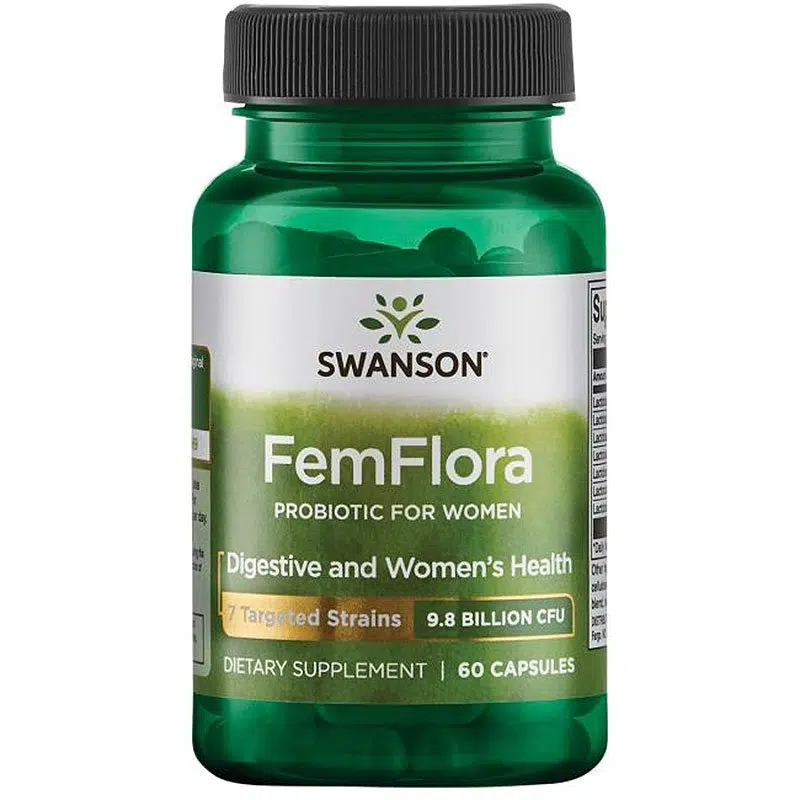 Swanson FemFlora probiotikum nőknek kapszula 60db Swanson FemFlora probiotikum nőknek kapszula 60db