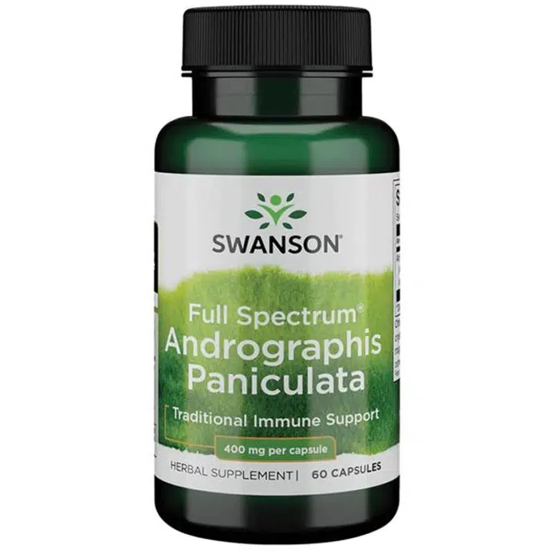 Swanson Full Spectrum Andrographis Paniculata kapszula 60db Swanson Full Spectrum Andrographis Paniculata kapszula 60db
