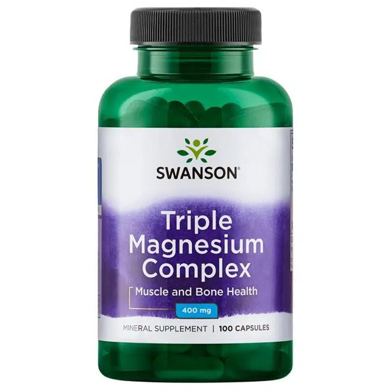 Swanson Tripla Magnézium Komplex kapszula 100db Swanson Tripla Magnézium Komplex kapszula 100db