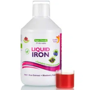 Swedish Nutra Liquid Iron, folyékony vas 500ml