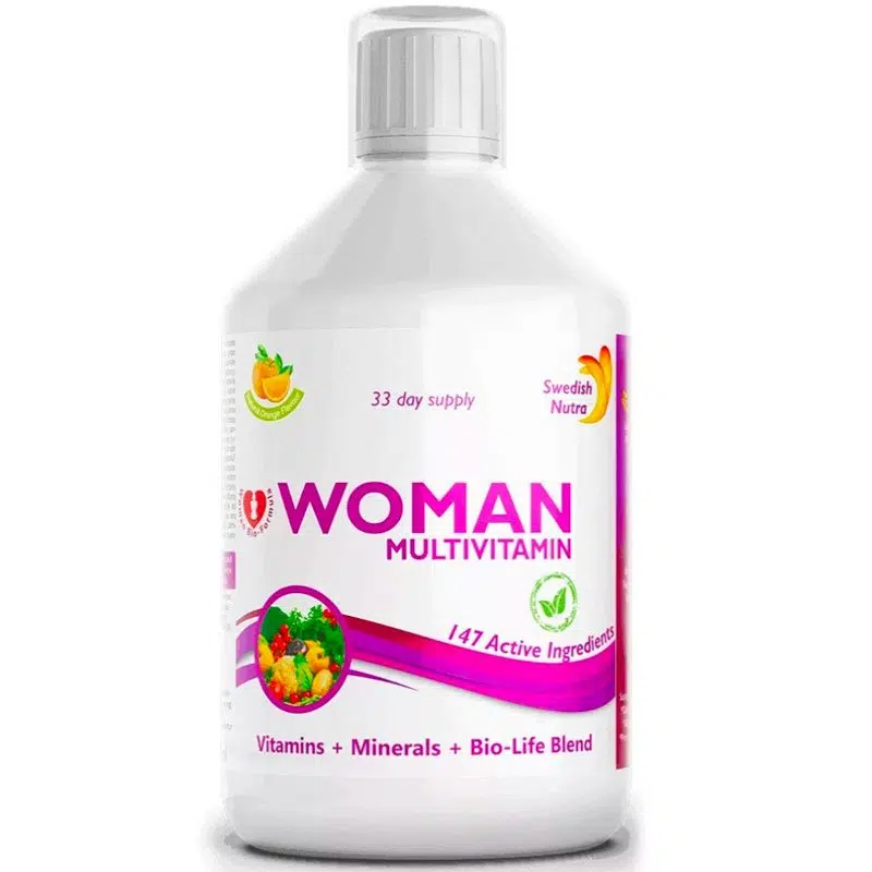Swedish Nutra Woman folyékony multivitamin nőknek 500 ml Swedish Nutra Woman folyékony multivitamin nőknek 500 ml