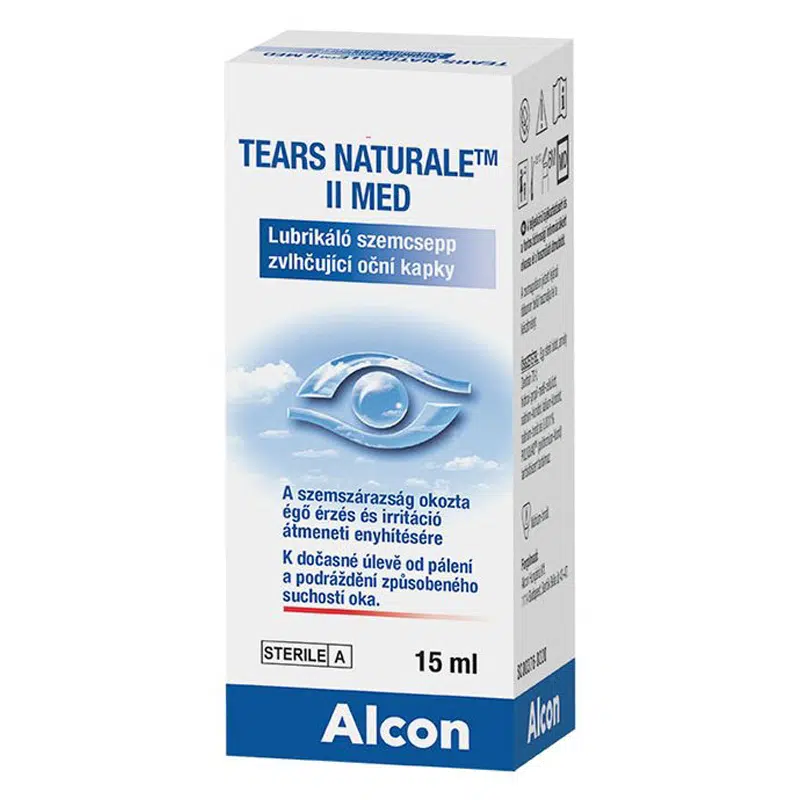 Alcon Tears Nat II Med lubrikáló szemcsepp 15ml Alcon Tears Nat II Med lubrikáló szemcsepp 15ml