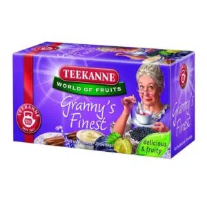 Teekanne grannys finest szilvás tea 20 filter