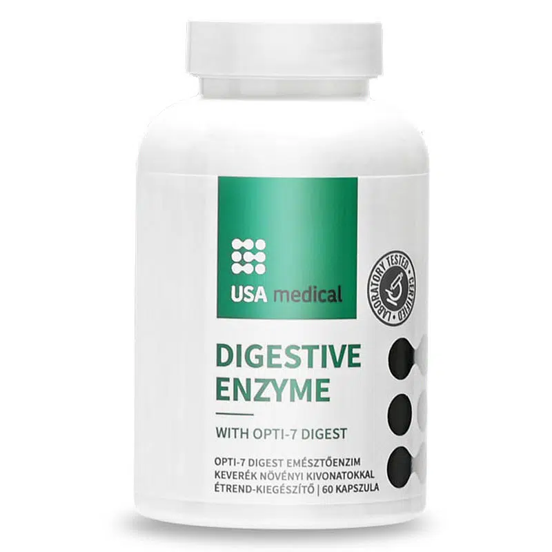 USA Medical DIGESTIVE ENZYME 60db USA Medical DIGESTIVE ENZYME 60db