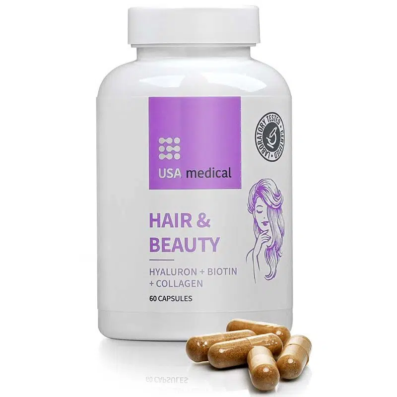 USA Medical HAIR & BEAUTY kapszula 60db USA Medical HAIR & BEAUTY kapszula 60db