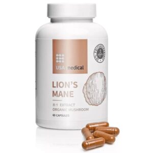 USA Medical ORGANIC LION'S MANE (8:1) 60db