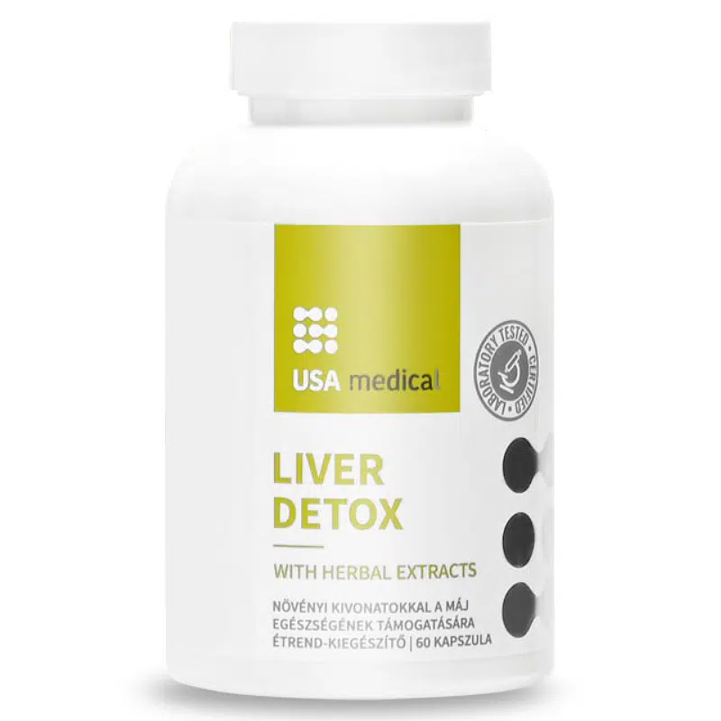 USA Medical Liver Detox kapszula - 60db USA Medical Liver Detox kapszula - 60db