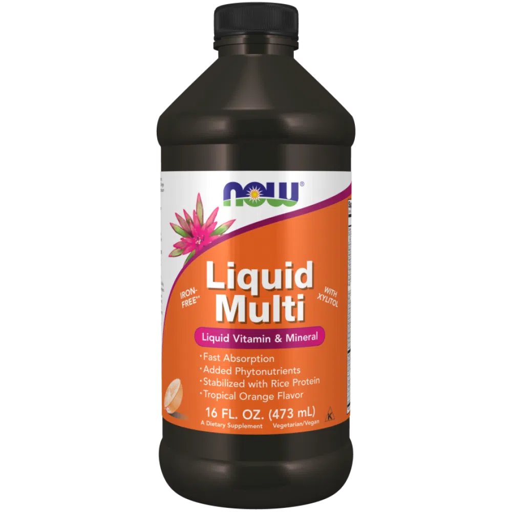 Now Liquid Multi szirup narancsos 473 ml Now Liquid Multi szirup narancsos 473 ml