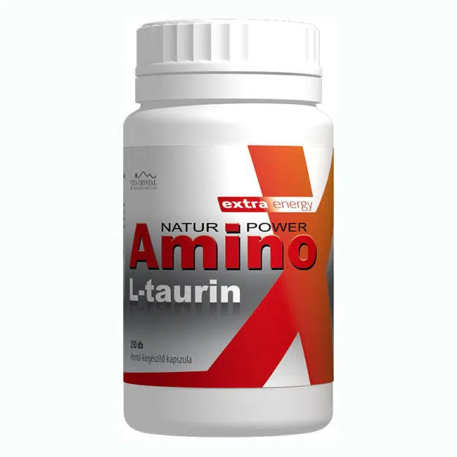 Vita Crystal Amino L-Taurin 250 db kapszula Vita Crystal Amino L-Taurin 250 db kapszula