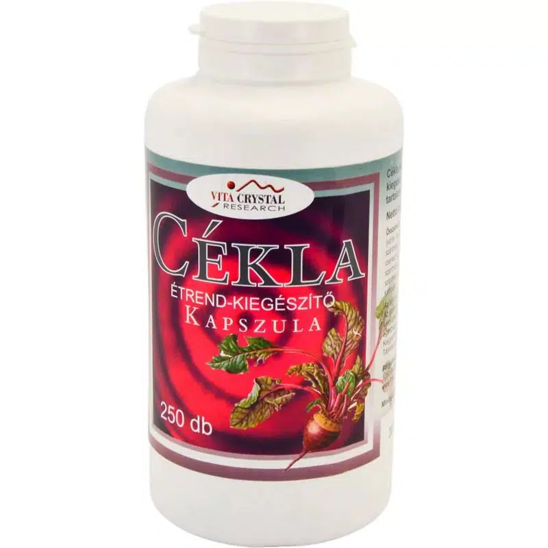 Vita Crystal Cékla kapszula (250db) Vita Crystal Cékla kapszula (250db)