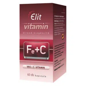 Vita Crystal E-lit Vitamin - Vas + C-vitamin kapszula (60db)