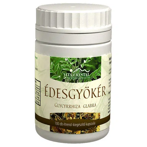 Vita Crystal Édesgyökér kapszula (100db) Vita Crystal Édesgyökér kapszula (100db)