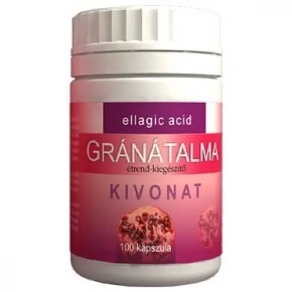 Vita Crystal Gránátalma kivonat kapszula (100db) Vita Crystal Gránátalma kivonat kapszula (100db)