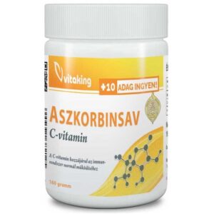 VitaKing Ascorbin-sav + C-vitamin 160g por