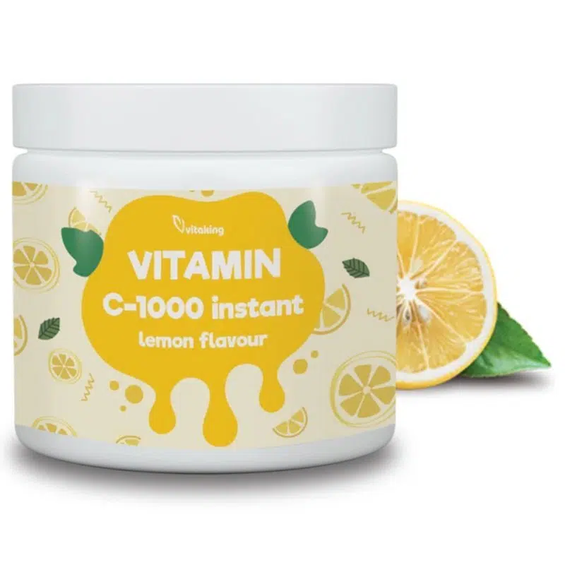 Vitaking Instant C-vitamin 1000mg citrom italpor 400g Vitaking Instant C-vitamin 1000mg citrom italpor 400g