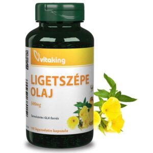 Vitaking Ligetszépe olaj kapszula 100db