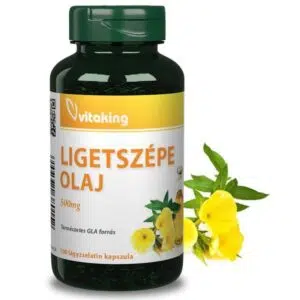 Vitaking Ligetszépe olaj kapszula 100db