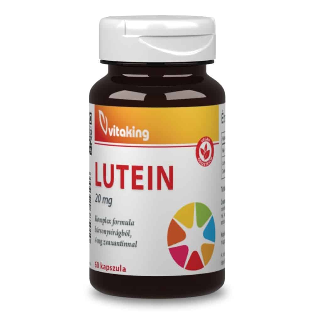 VitaKing Lutein 20mg kapszula 60db VitaKing Lutein 20mg kapszula 60db