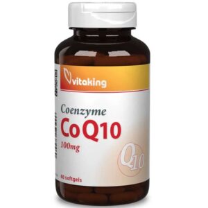 VitaKing Q10 100mg lágyzselatin kapszula 60 db