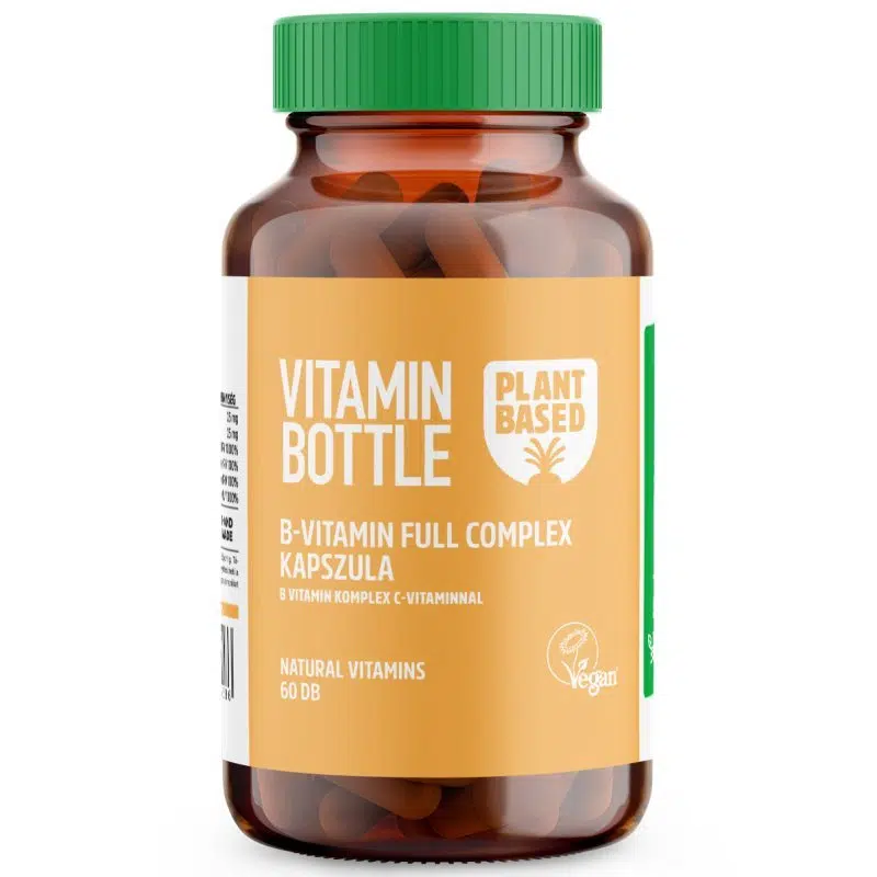 Vitamin bottle B-Vitamin Full Complex kapszula 60 db Vitamin bottle B-Vitamin Full Complex kapszula 60 db