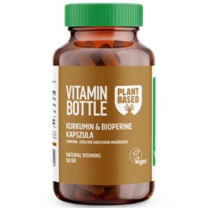 Vitamin bottle Kurkumin & Bioperine kapszula 60db