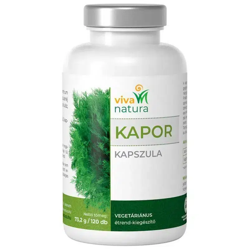 Viva natura kapor kapszula 120db Viva natura kapor kapszula 120db