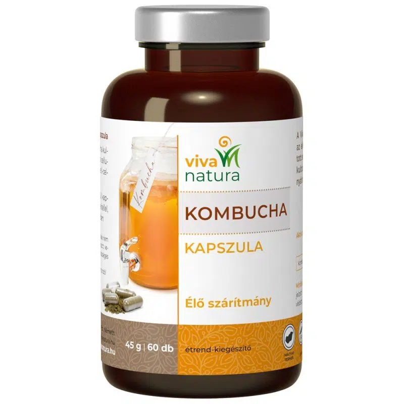 Viva natura Kombucha kapszula 60db Viva natura Kombucha kapszula 60db