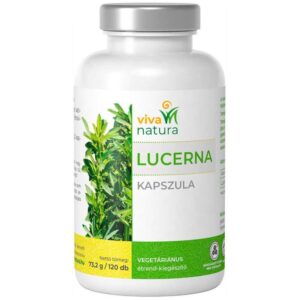 Viva natura Lucerna vegetáriánus kapszula 120db