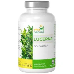 Viva natura Lucerna vegetáriánus kapszula 120db