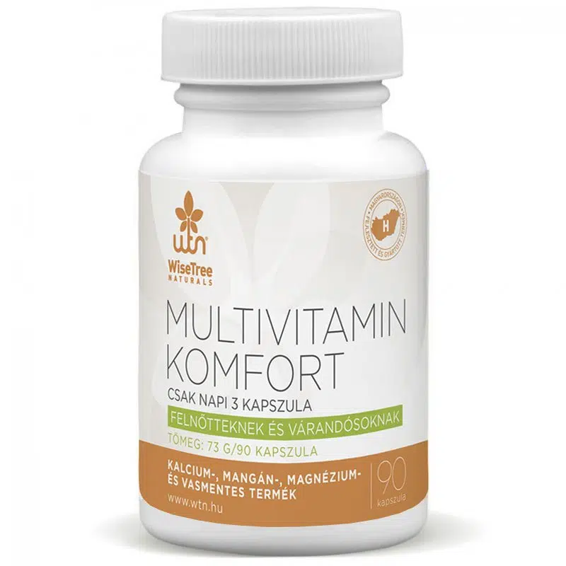 Wtn Multivitamin KOMFORT kapszula 90db Wtn Multivitamin KOMFORT kapszula 90db
