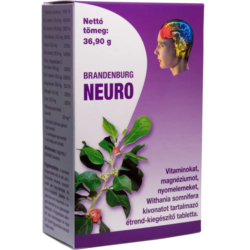 Brandenburg Neuro tabletta 30db Brandenburg Neuro tabletta 30db