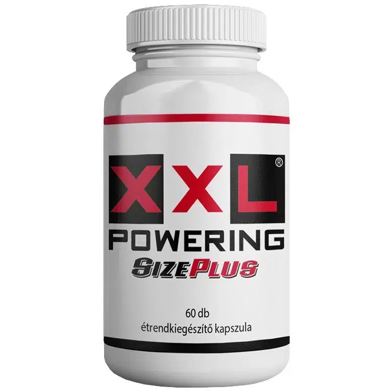XXL POWERING SIZE PLUS for MEN 60db XXL POWERING SIZE PLUS for MEN 60db