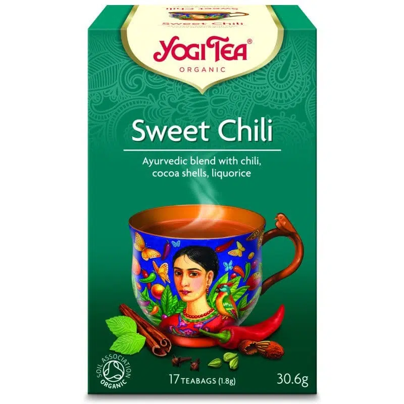 Yogi Sweet chili, mexikói fűszeres tea BIO Yogi Sweet chili, mexikói fűszeres tea BIO