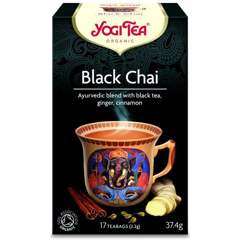 Yogi Fekete Chai Tea BIO (Black Chai) 17 filter Yogi Fekete Chai Tea BIO (Black Chai) 17 filter