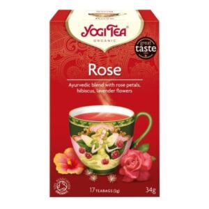 Yogi Rózsa tea BIO 17 filter