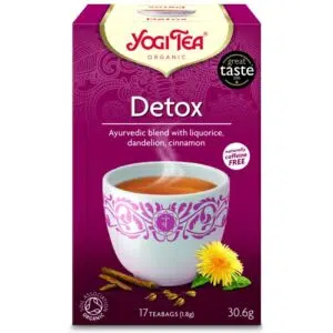 Yogi Tisztító (méregtelenítő) DETOX tea BIO 17 filter