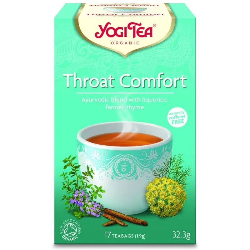 Yogi Toroknyugtató tea BIO (Throat Comfort) 17 filter Yogi Toroknyugtató tea BIO (Throat Comfort) 17 filter