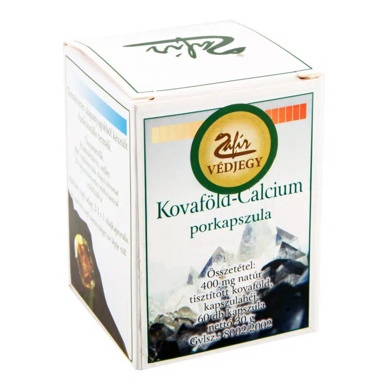 Zafir kovaföld-calcium porkapszula 60 db Zafir kovaföld-calcium porkapszula 60 db