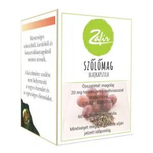 Zafir Szőlőmag olajkapszula 60db