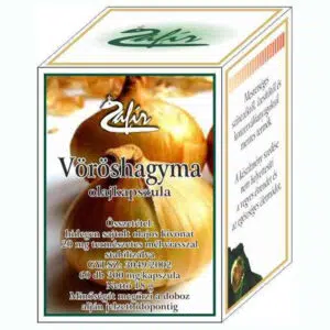 Zafir vöröshagyma kapszula 60db