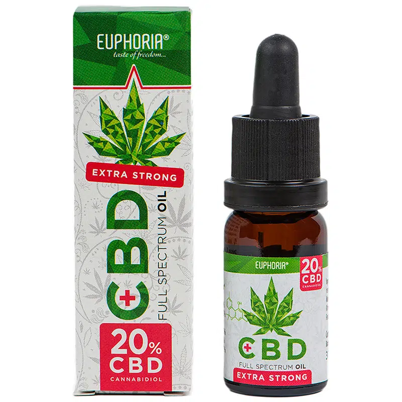 Euphoria Full Spectrum CBD olaj 20% - 10ml Euphoria Full Spectrum CBD olaj 20% - 10ml